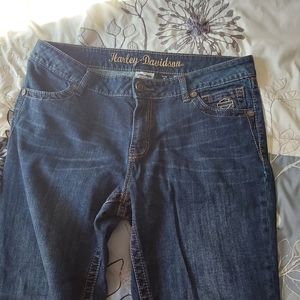 Jeans Harley Davidson womens size 14P x 28 inseam